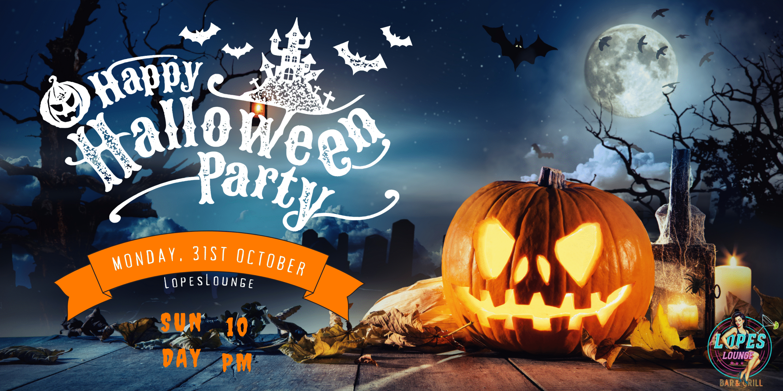 Best Halloween Party Event & Activities in Houston, TX 2025 – Don’t Miss the Spooktacular Night at Lopes Lounge!
